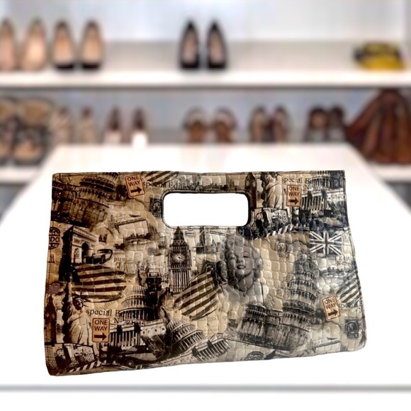 Marilyn Monroe Graffiti Media Clutch Purse
